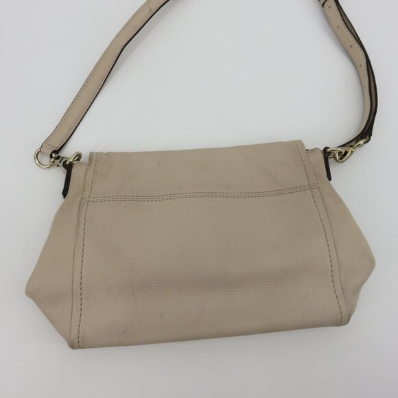 Kate Spade Cobble Hill Small Toddy Crossbody Handbag Purse Beige Pebbled Leather - Picture 12 of 16